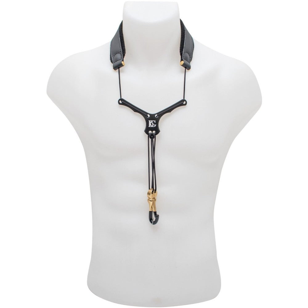 Cordón Saxofon BG S20YBMSH Cuero Zen Al Cuello Negro