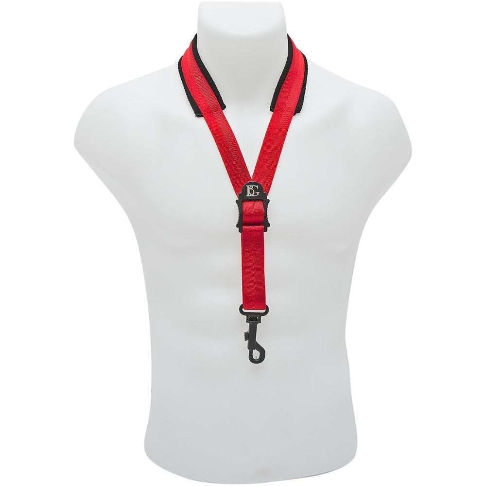 Cordón Saxofon BG S19SH Ancho Al Cuello Rojo