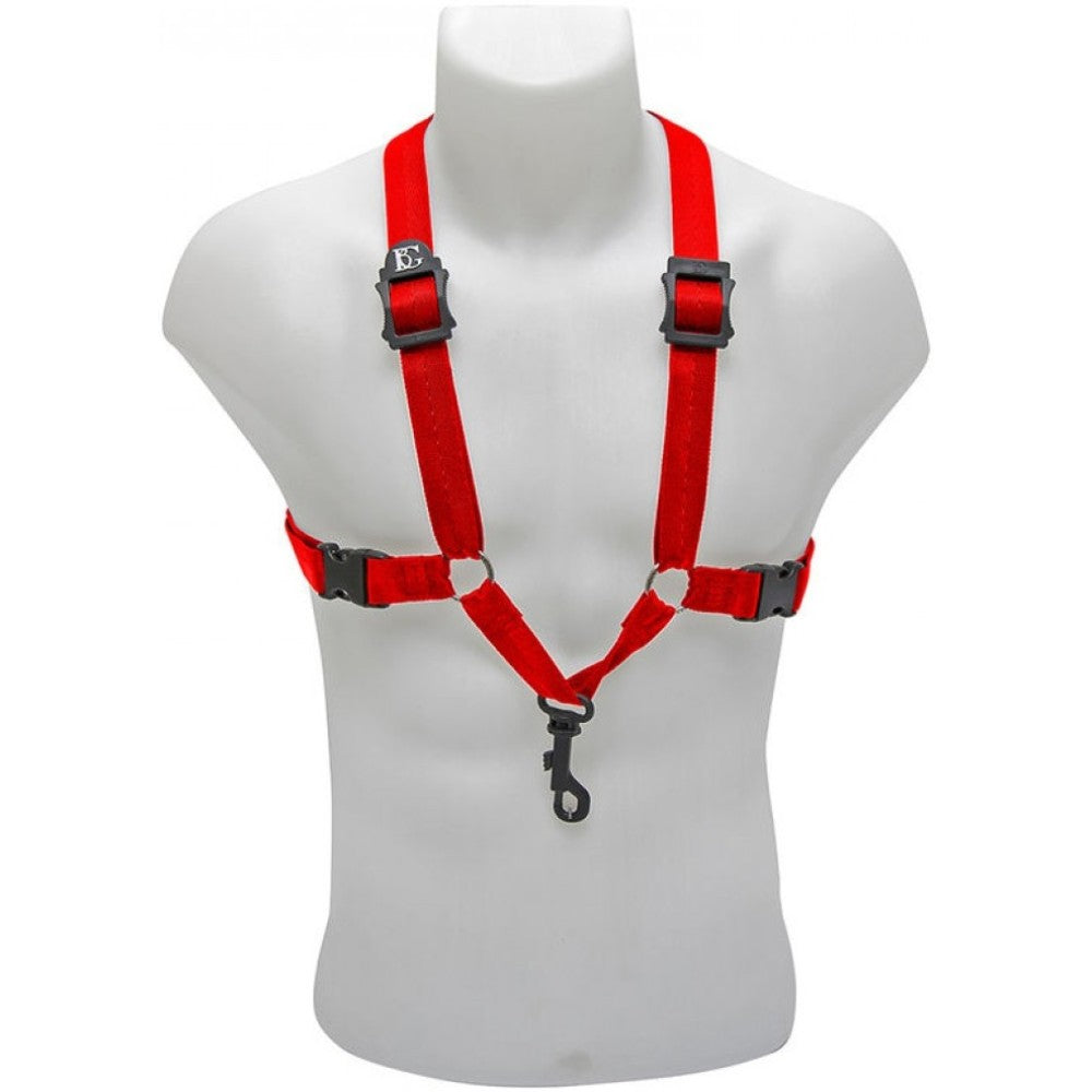 Arnés Saxofon BG S439SH Hombre XL Rojo