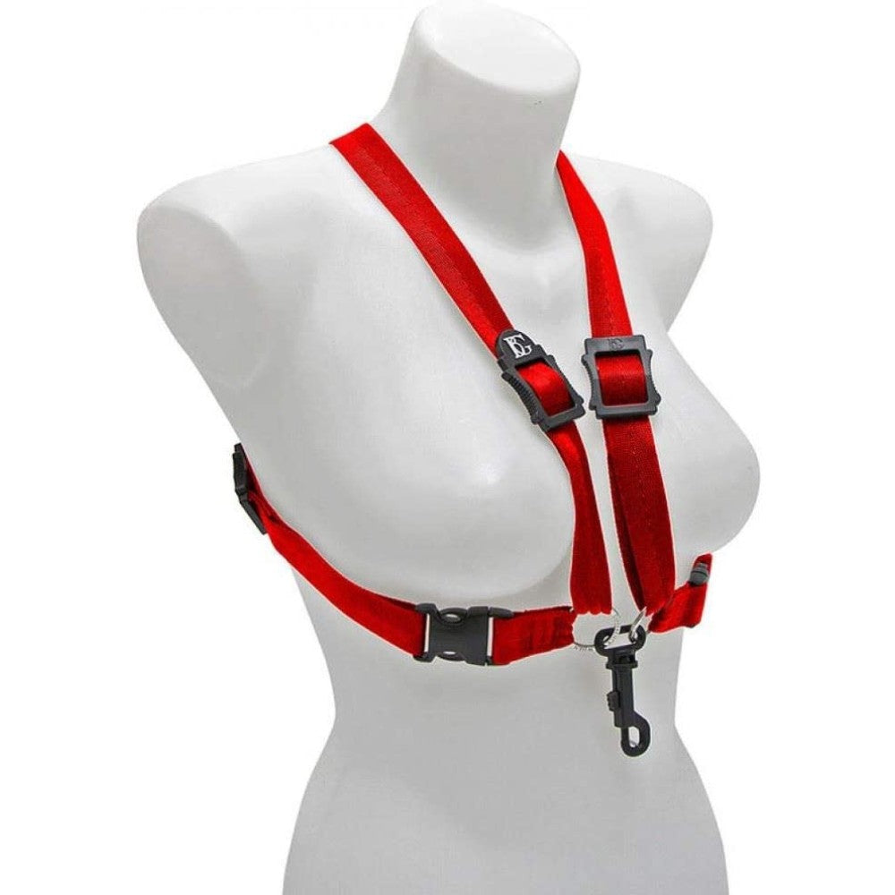 Arnés Saxofon BG S449SH Mujer XL Rojo