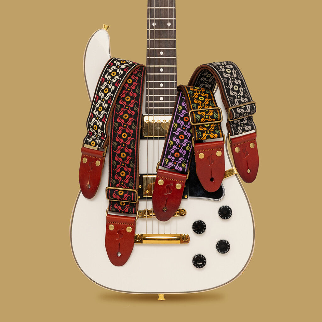 Correa Guitarra Stagg 30 Aniversario Gris - detalle 4