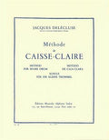 Method CaisseClaire for Snare Drum . J. Delecluse