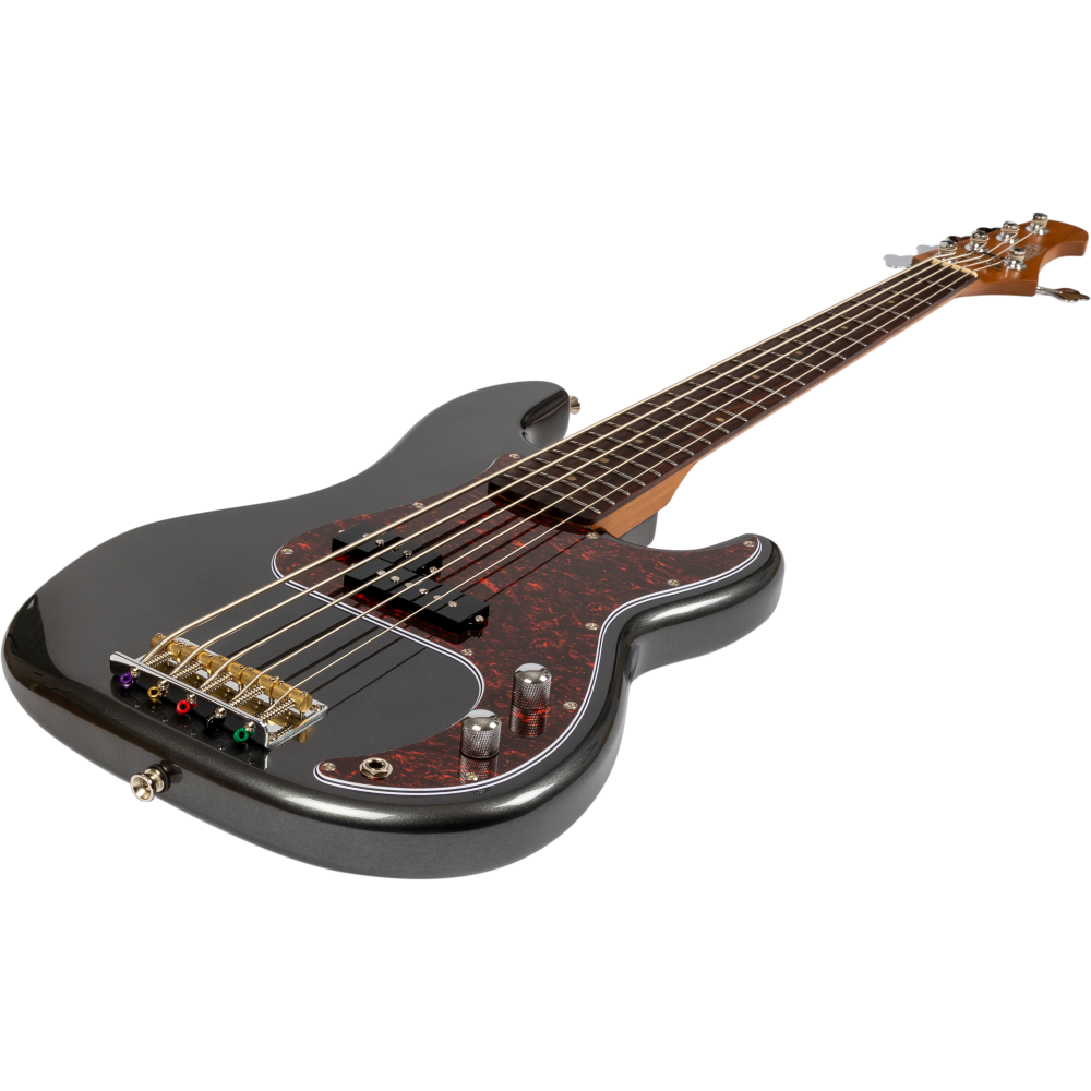 Bajo Electrico 5 Cuerdas Jet JPB305-CRC Charcoal_04