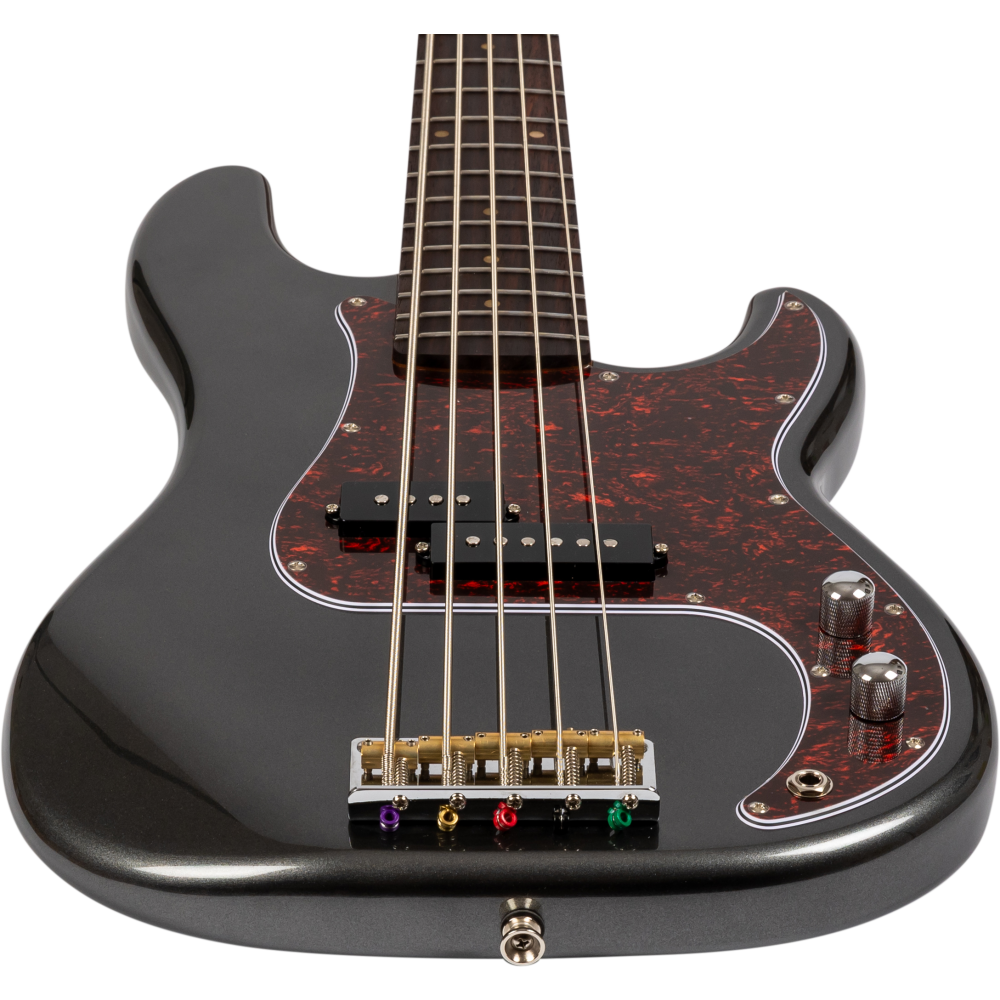 Bajo Electrico 5 Cuerdas Jet JPB305-CRC Charcoal_05