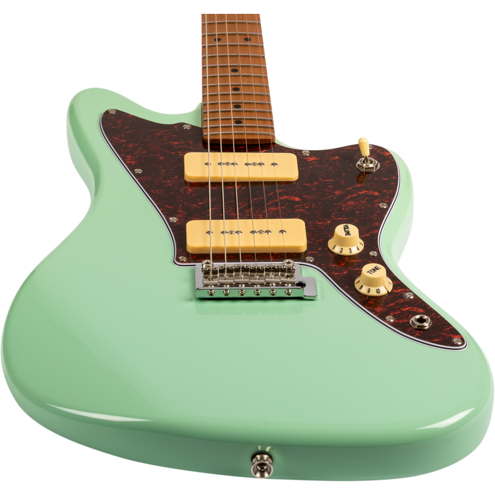 Guitarra Electrica Jet JJ300-P90-SFG Sea Green_05