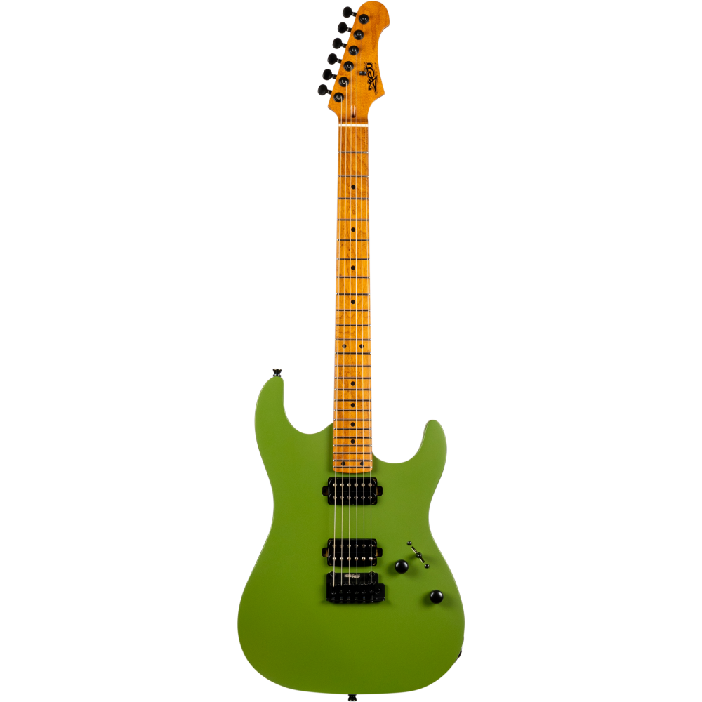 Guitarra Electrica Jet JS500-MGR-HH Matt Green_01