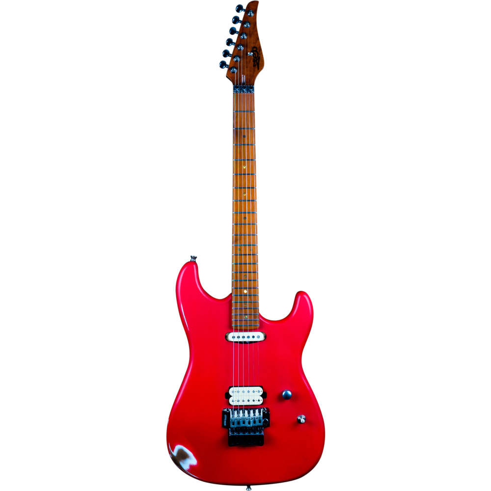 Guitarra Electrica Jet JS850-FR RELIC Red_02