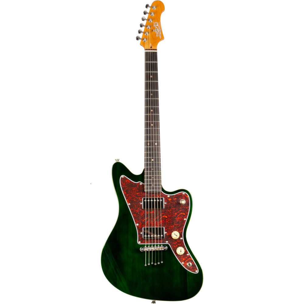 Guitarra Electrica Jet JJ350-GRR Green_01