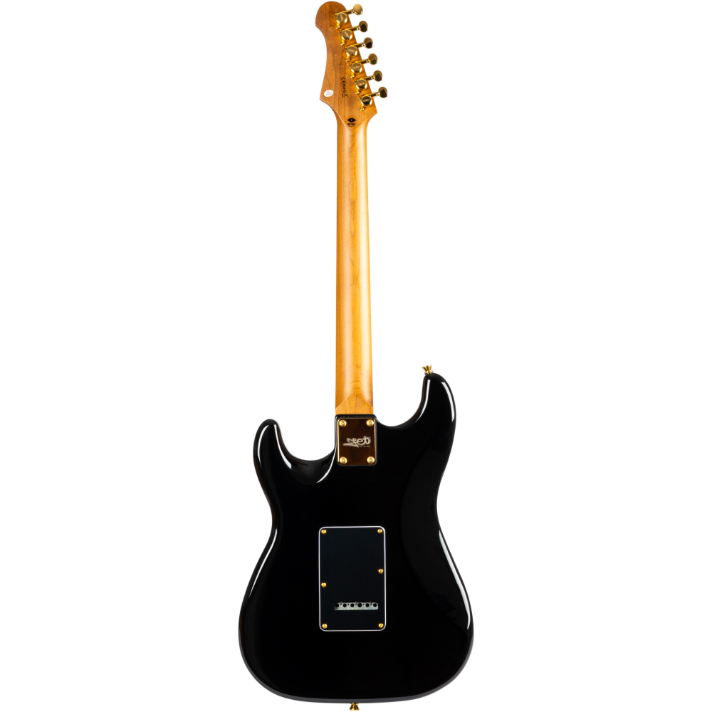 Guitarra Electrica Jet JS380-BKG Black, Gold Hardware_02