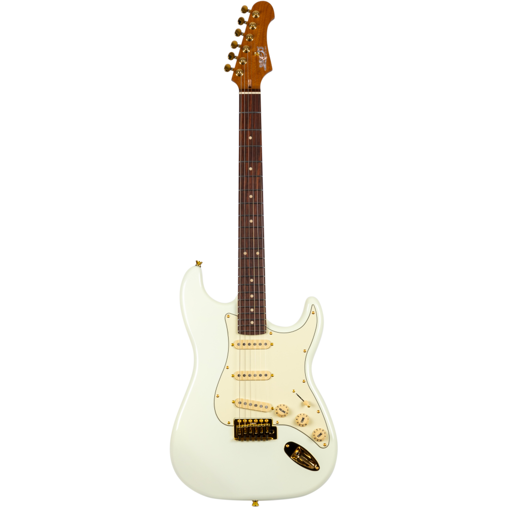 Guitarra Electrica Jet JS380-OWG White, Gold Hardware_01