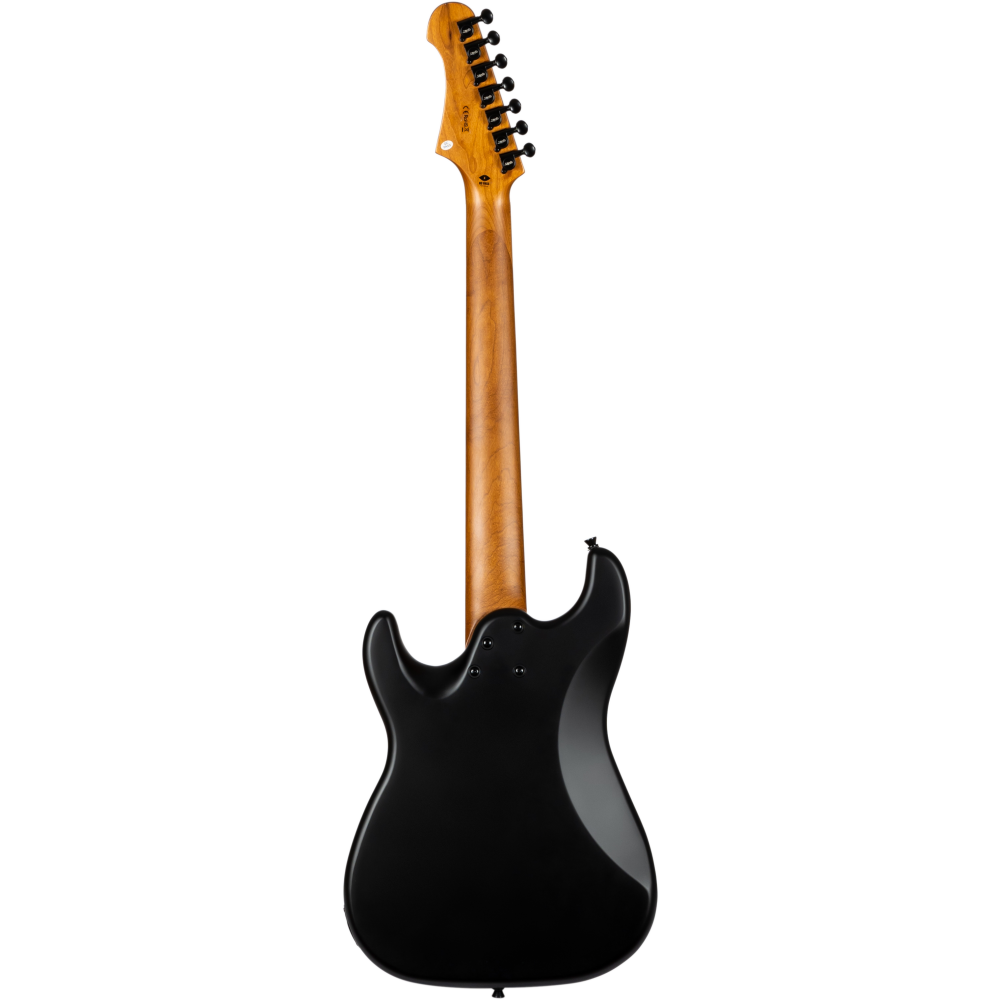 Guitarra Electrica 7 Cuerdas Jet JS407-MBKR Matt Black_02