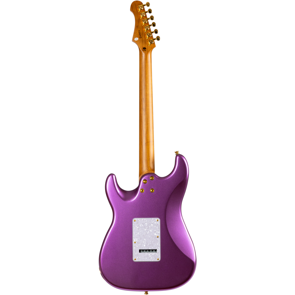 Guitarra Electrica Jet JS480-VIG Violet, Gold Hardware_02
