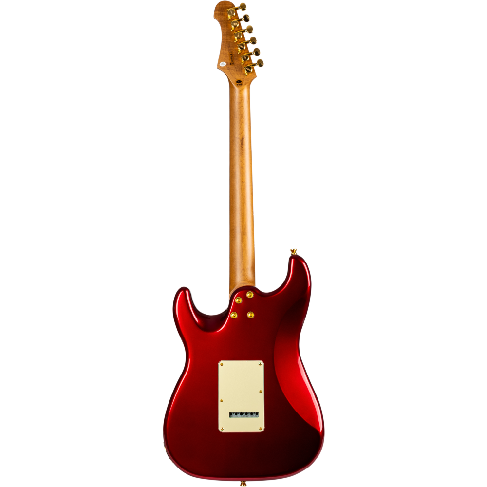 Guitarra Electrica Jet JS480-WRG Red Wine, Gold Hardware_02
