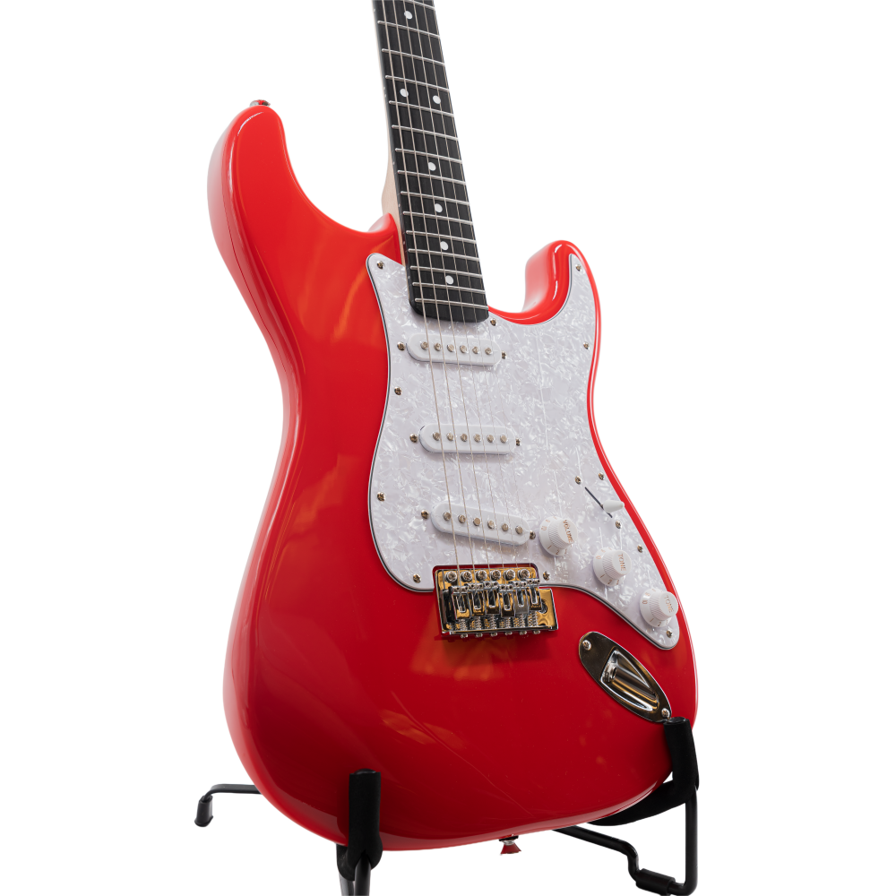 Guitarra Electrica Bones Classic B-SSS Roja_02