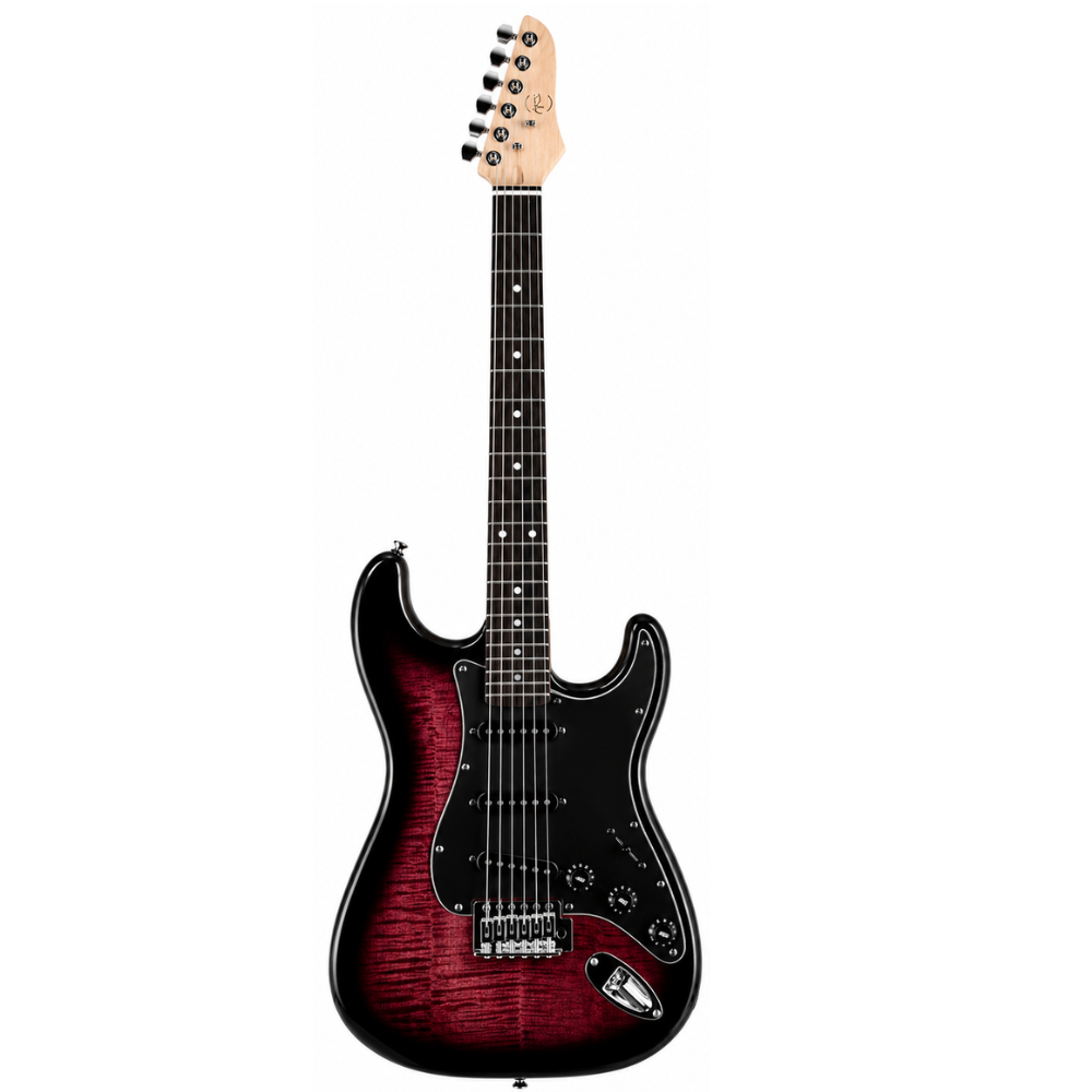 Guitarra Electrica Bones New York B-SSS Fucsia_01