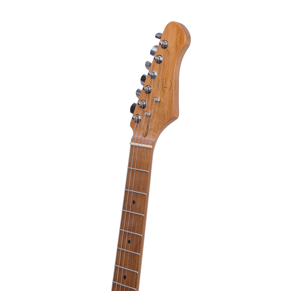 Guitarra Electrica Bones Texas B-SSS Blanca_03
