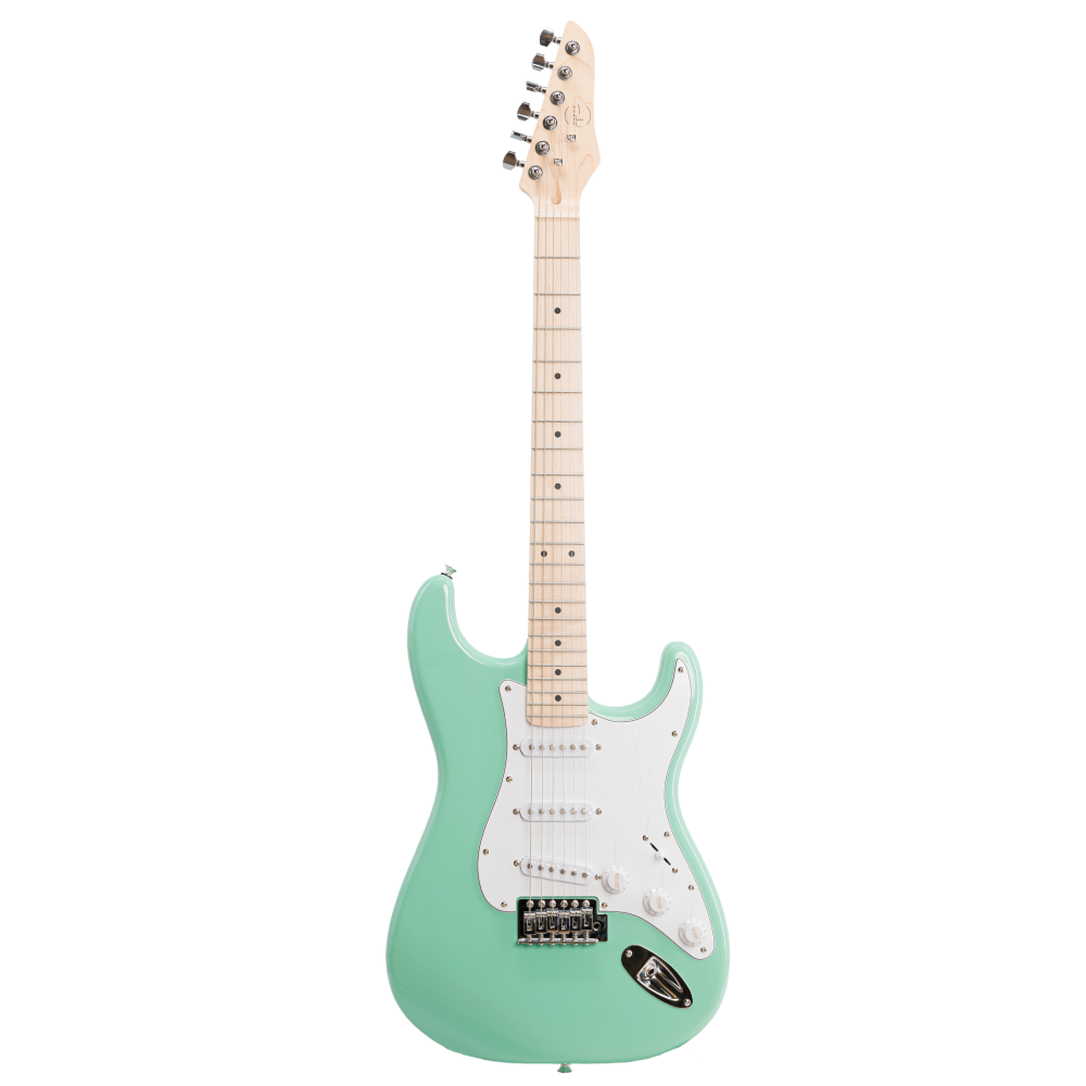 Guitarra Electrica Bones California B-SSS Verde_01