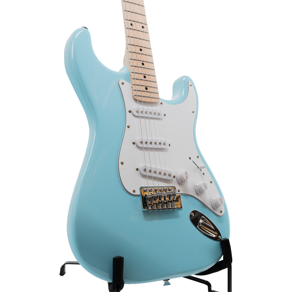 Guitarra Electrica Bones California B-SSS Azul_02