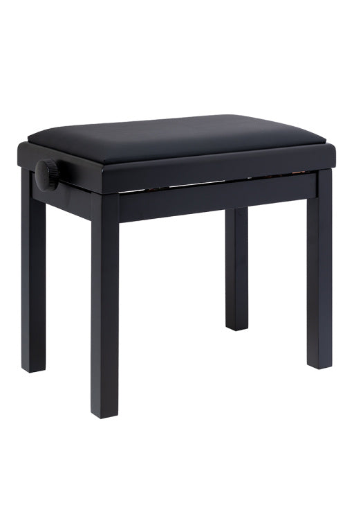 Banqueta Piano Stagg Negro Mate Tapa Vinilo Negro PB06G BKM SBK_02