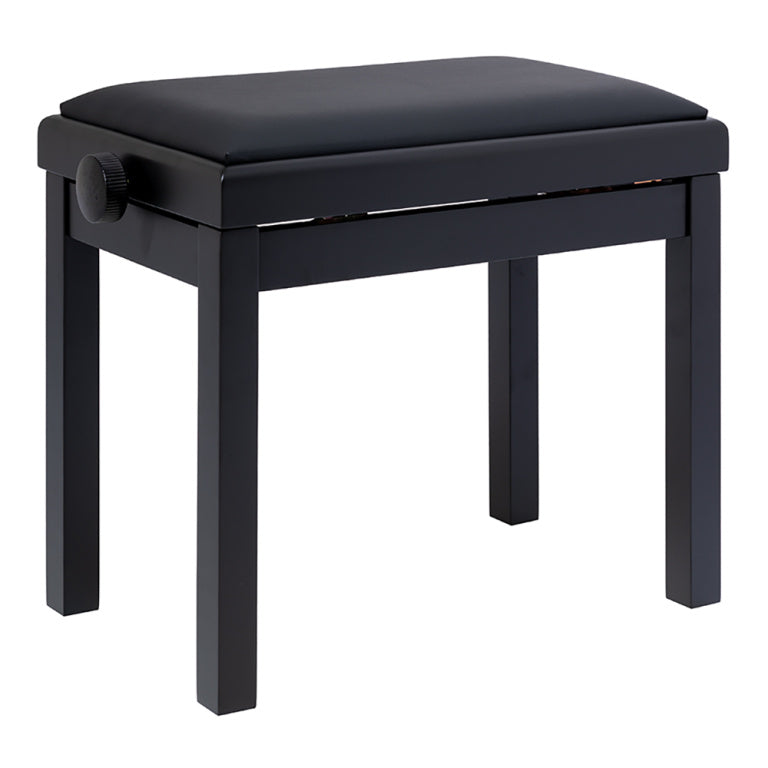 Banqueta Piano Stagg Negro Mate Tapa Vinilo Negro PB06G BKM SBK_03