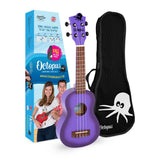 Ukelele Soprano Octopus UK205PUB Púrpura Burst