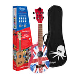 Ukelele Soprano Octopus UK205UJR Union Jack Vermelho