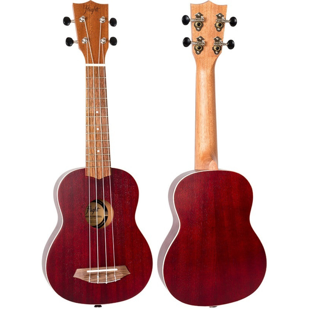 Ukelele Soprano Flight Gemstone NUS-380 Coral_01