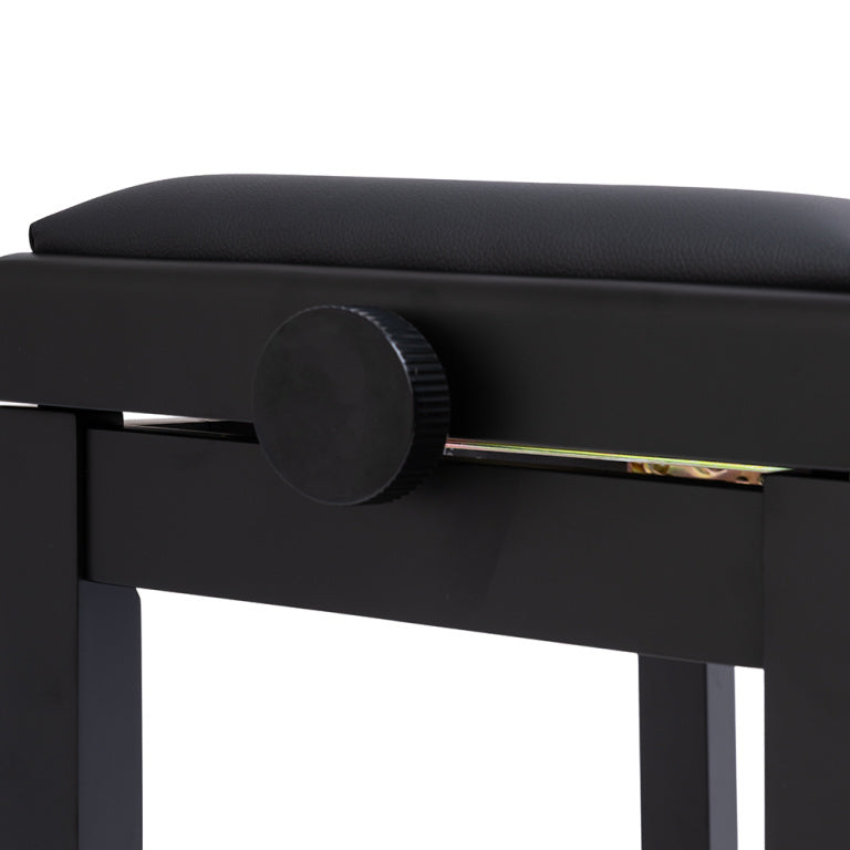 Banqueta Piano Stagg Negro Mate Tapa Vinilo Negro PB06G BKM SBK_04
