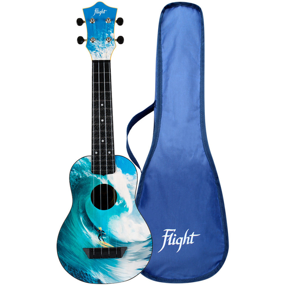 Ukelele Soprano Flight Travel TUS-25 Surf_01