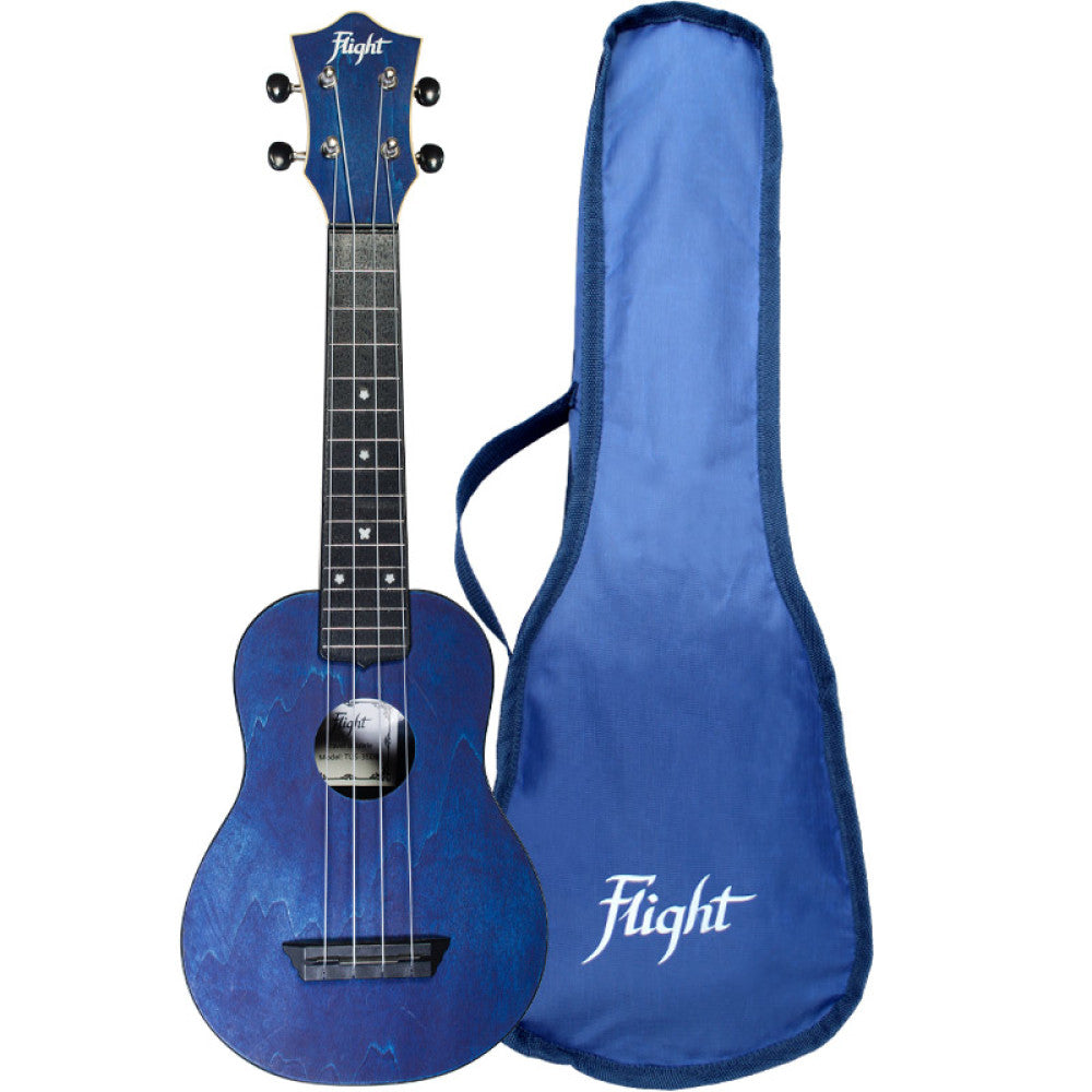 Ukelele Soprano Flight Travel TUS-35DB Azul Fuerte_01
