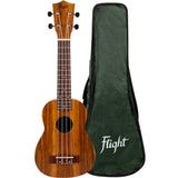Ukelele Soprano Flight Natural NUS-200 Teca