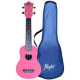 Ukelele Soprano Flight Travel TUS-35PK Rosa