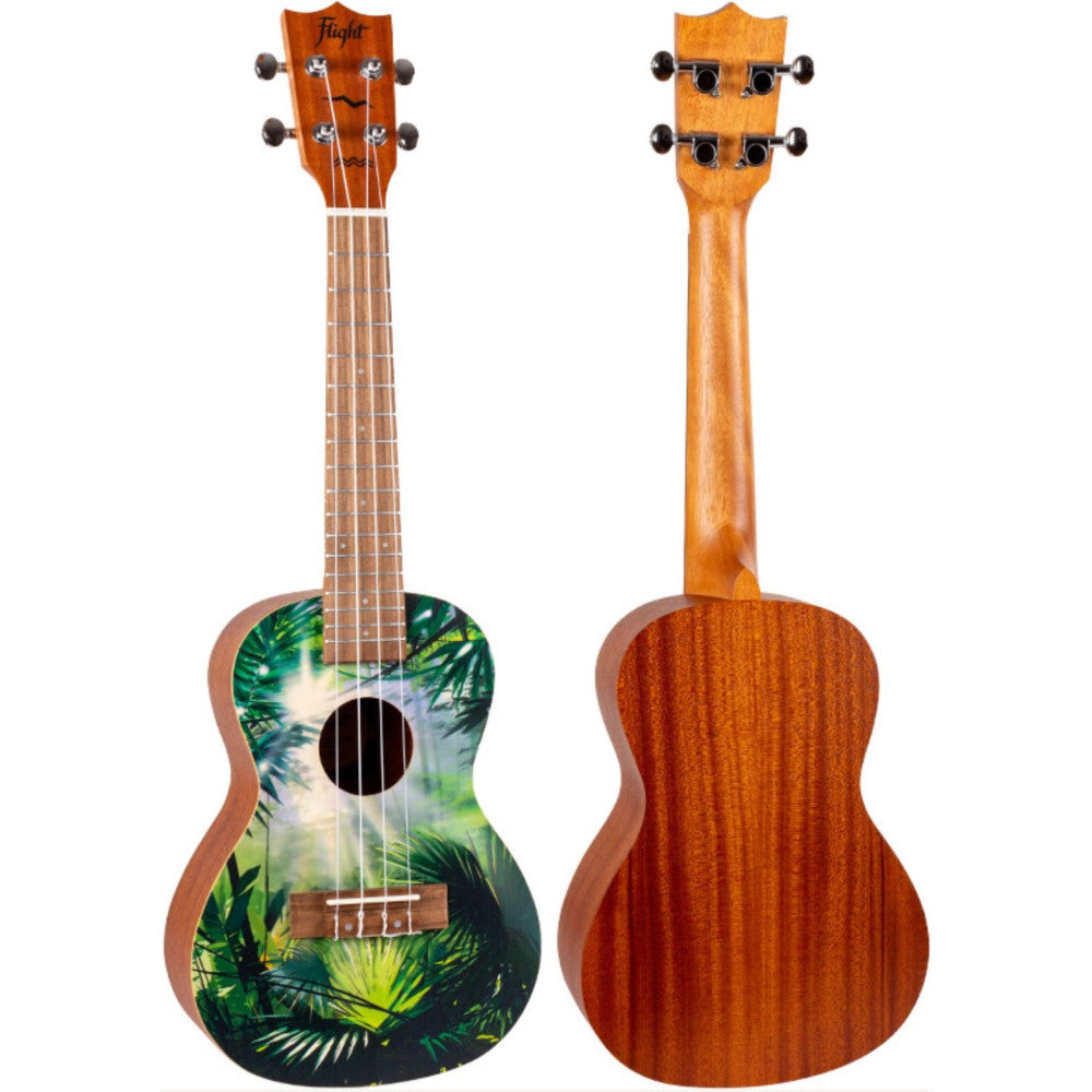 Ukelele Concierto Flight Art AUC-33 Jungle_02