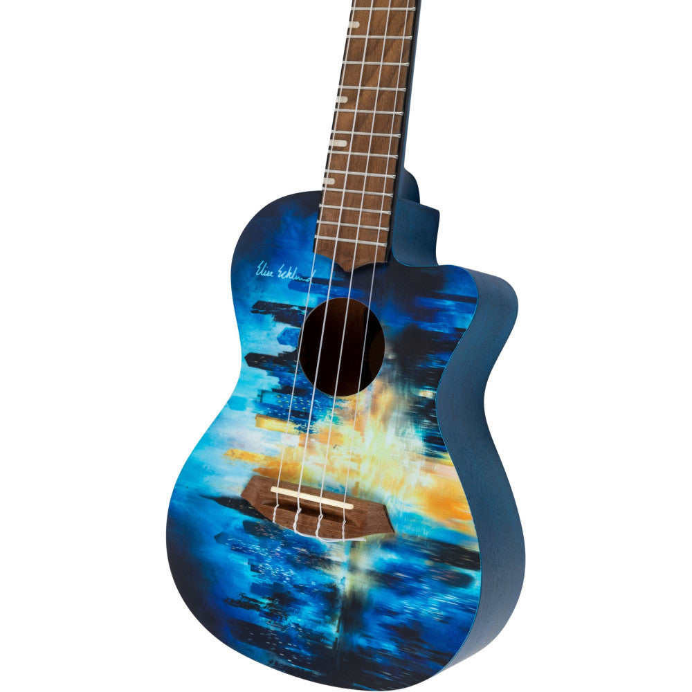 Ukelele Concierto Flight Art AUC-CITY Elise Ecklund Signature_04