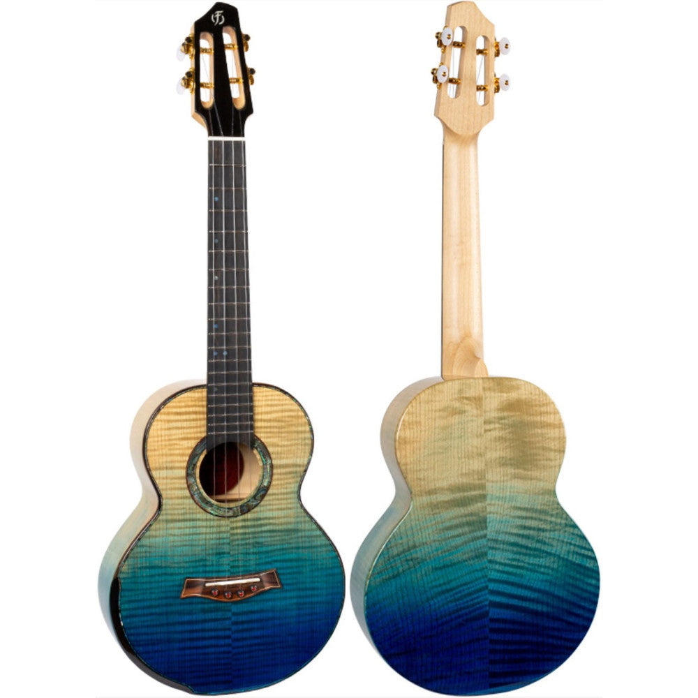 Ukelele Tenor Flight Anniversary A10FM Faded Blue_02