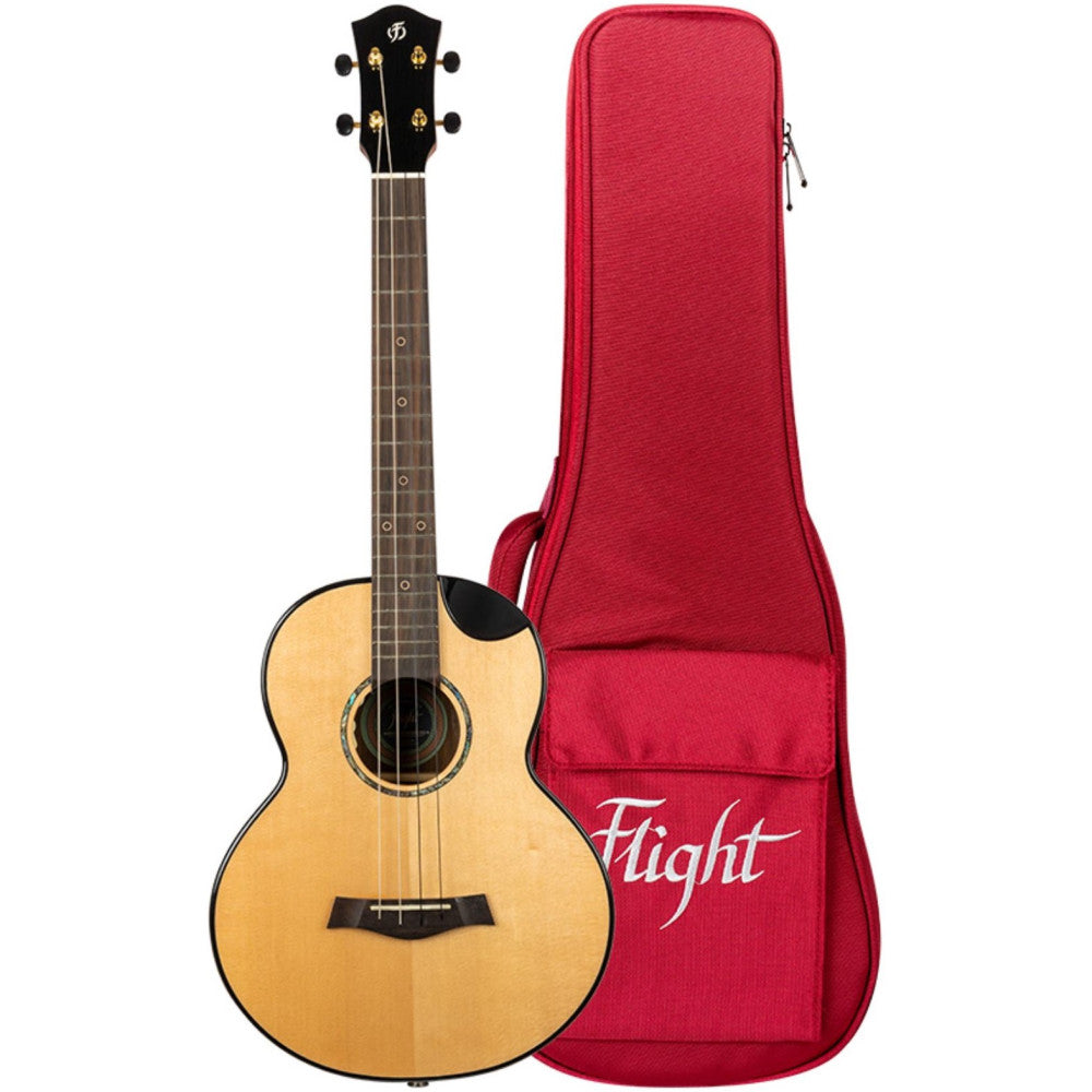 Ukelele Baritono Electroacustico Flight Princess Aurora EQ-A_01