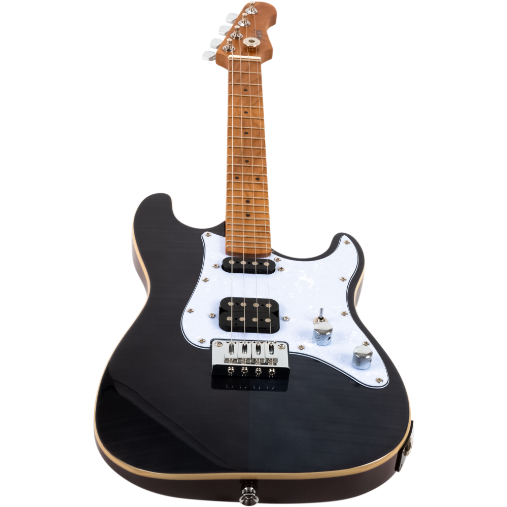 Ukelele Tenor Electrico Flight Rock Pathfinder Transparent Black_05