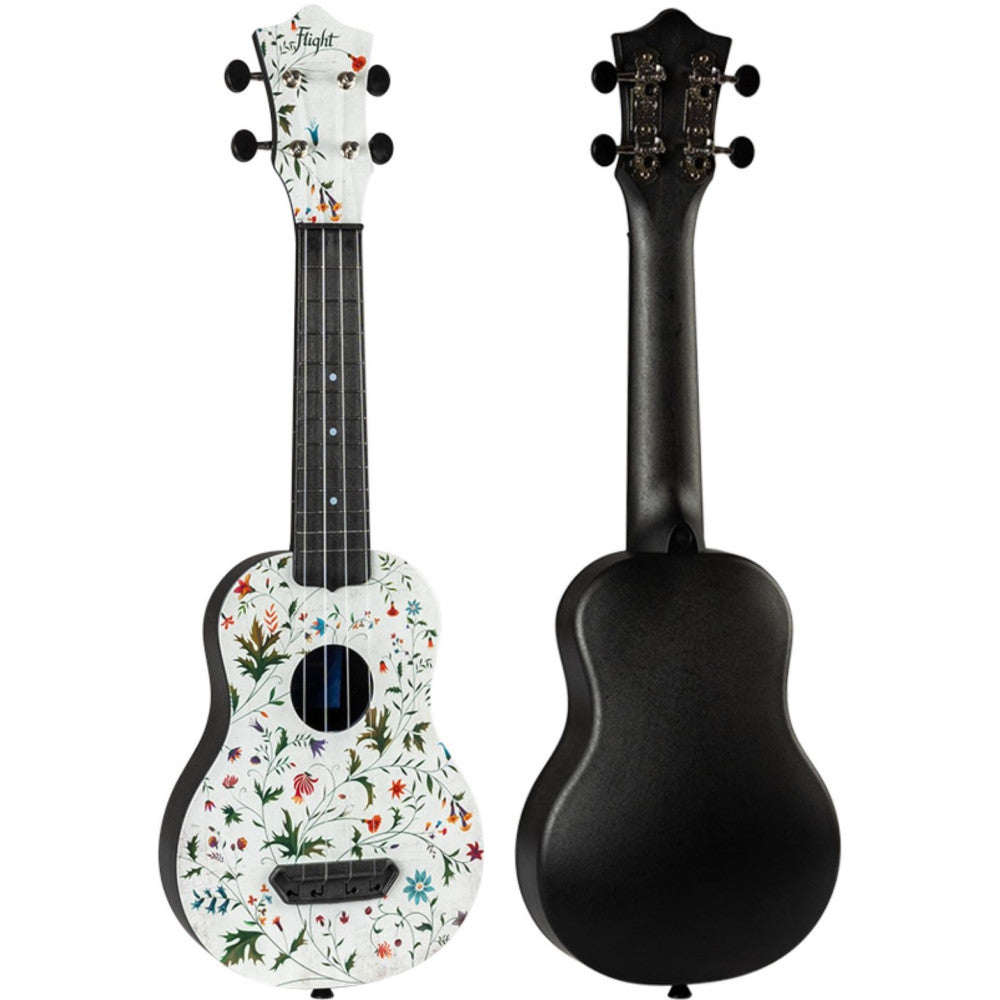 Ukelele Soprano Flight Ultra Travel UTS-40 Flower_02