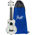 Ukelele Soprano Flight Ultra Travel UTS-40 Flower_01