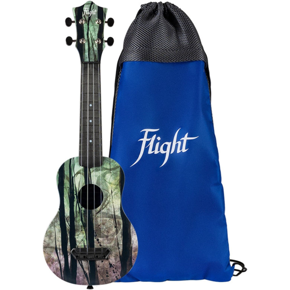 Ukelele Soprano Flight Ultra Travel UTS-40 Deep Forest_01