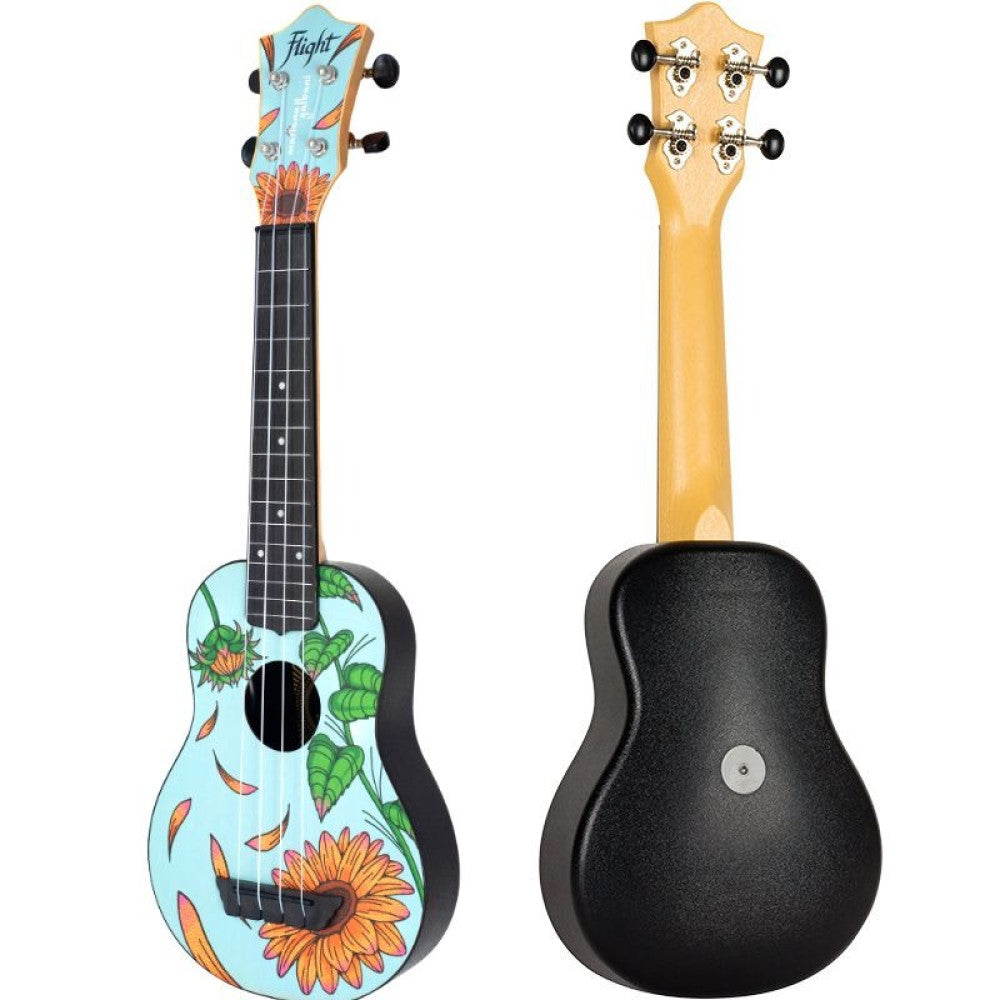 Ukelele Soprano Flight Travel Signature TUS-Sunflower Mariana Galbani_02