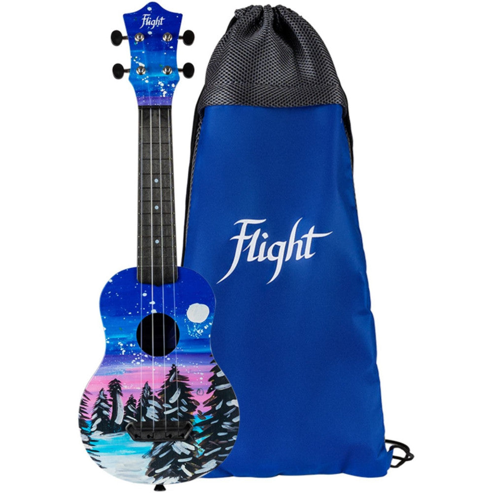 Ukelele Soprano Flight Ultra Travel UTS-42 Snow_01