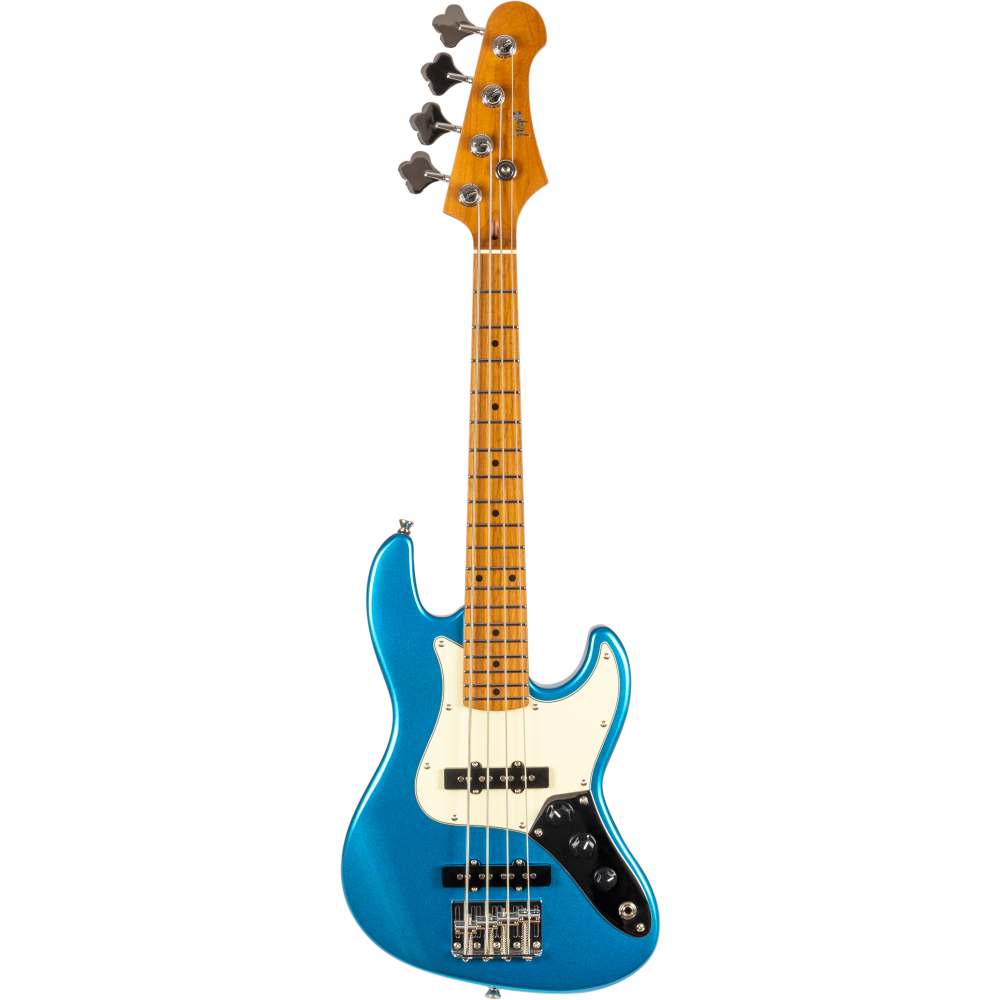 Ukelele Bajo Flight Rock Mini Bass LPB Azul Metalico_02