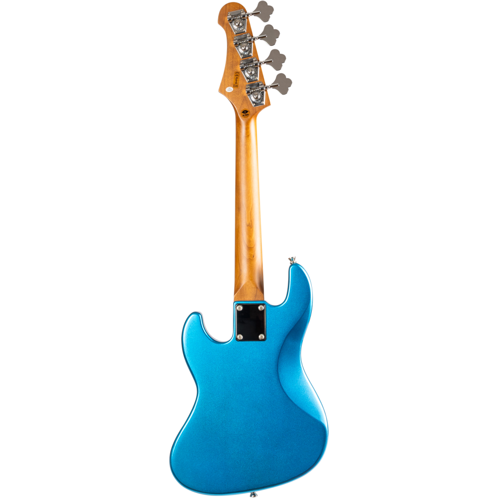 Ukelele Bajo Flight Rock Mini Bass LPB Azul Metalico_03