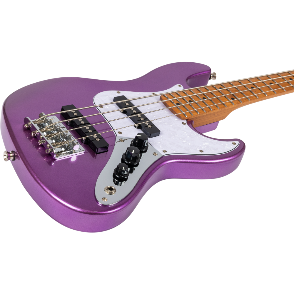 Ukelele Bajo Flight Rock Mini Bass Purple_04