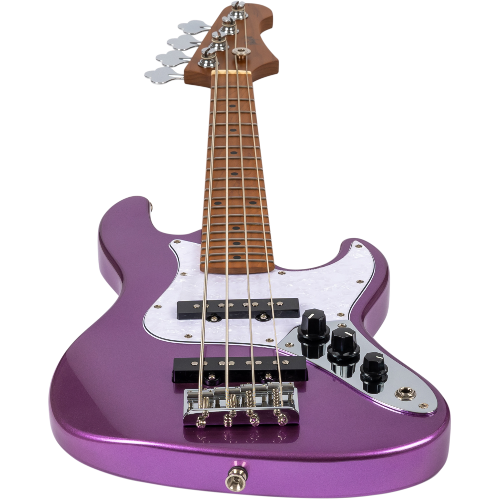 Ukelele Bajo Flight Rock Mini Bass Purple_05