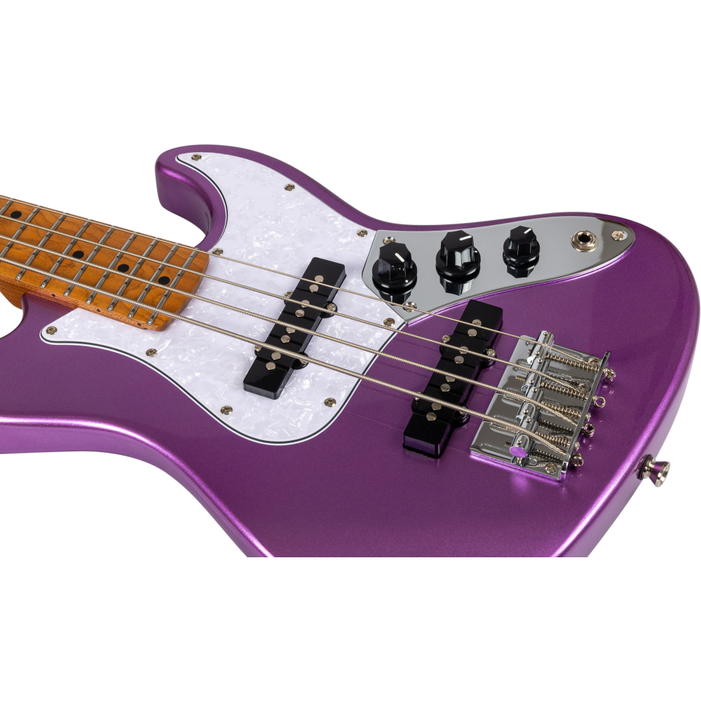 Ukelele Bajo Flight Rock Mini Bass Purple_07