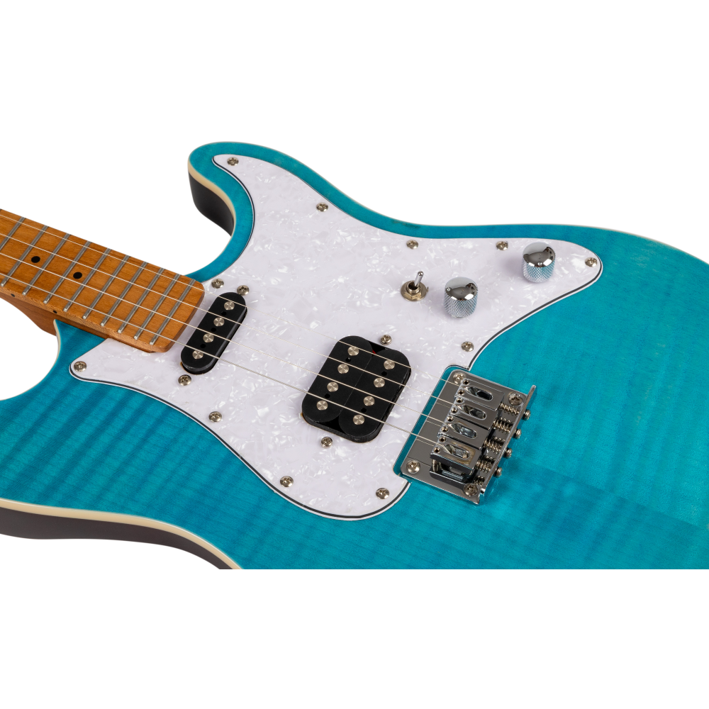 Ukelele Baritono Electrico Flight Rock Pathfinder OBL Ocean Blue_06
