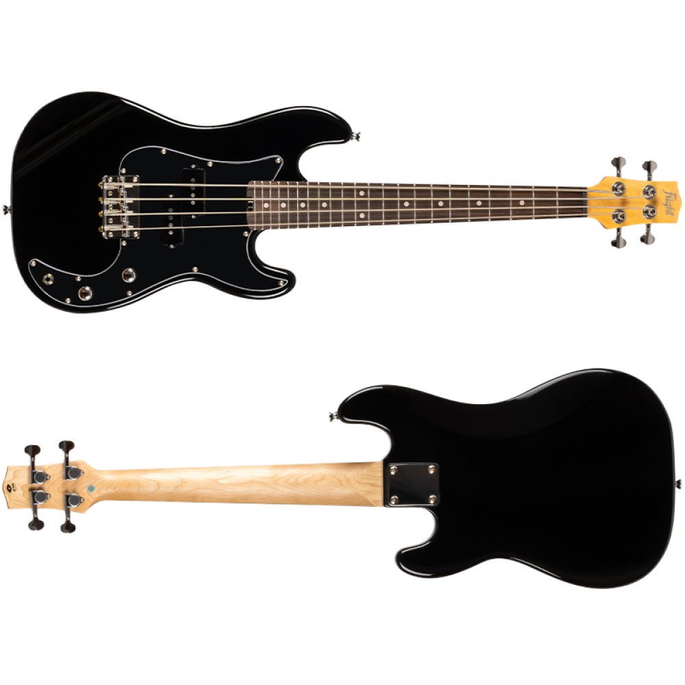 Ukelele Bajo Flight Rock Mini Bass Lite BK Negro_05