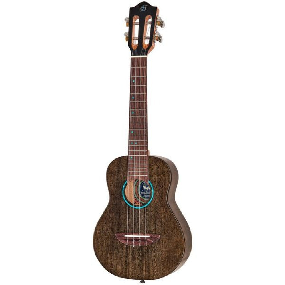 Ukelele Concierto Flight Princess Iris Tinta TBK Transparent Black_02